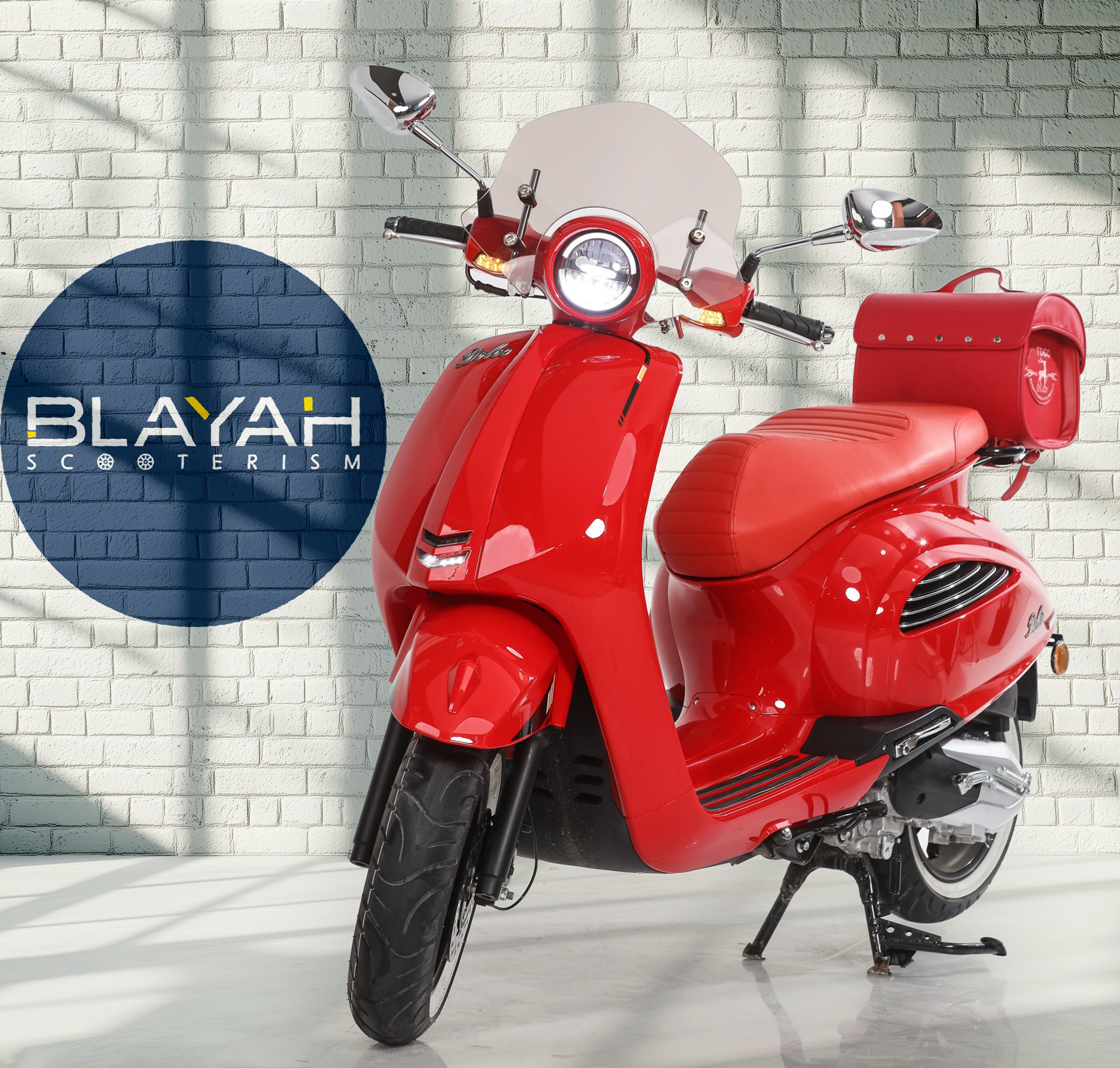 Un scooter qui ne passe jamais inaperçu.…