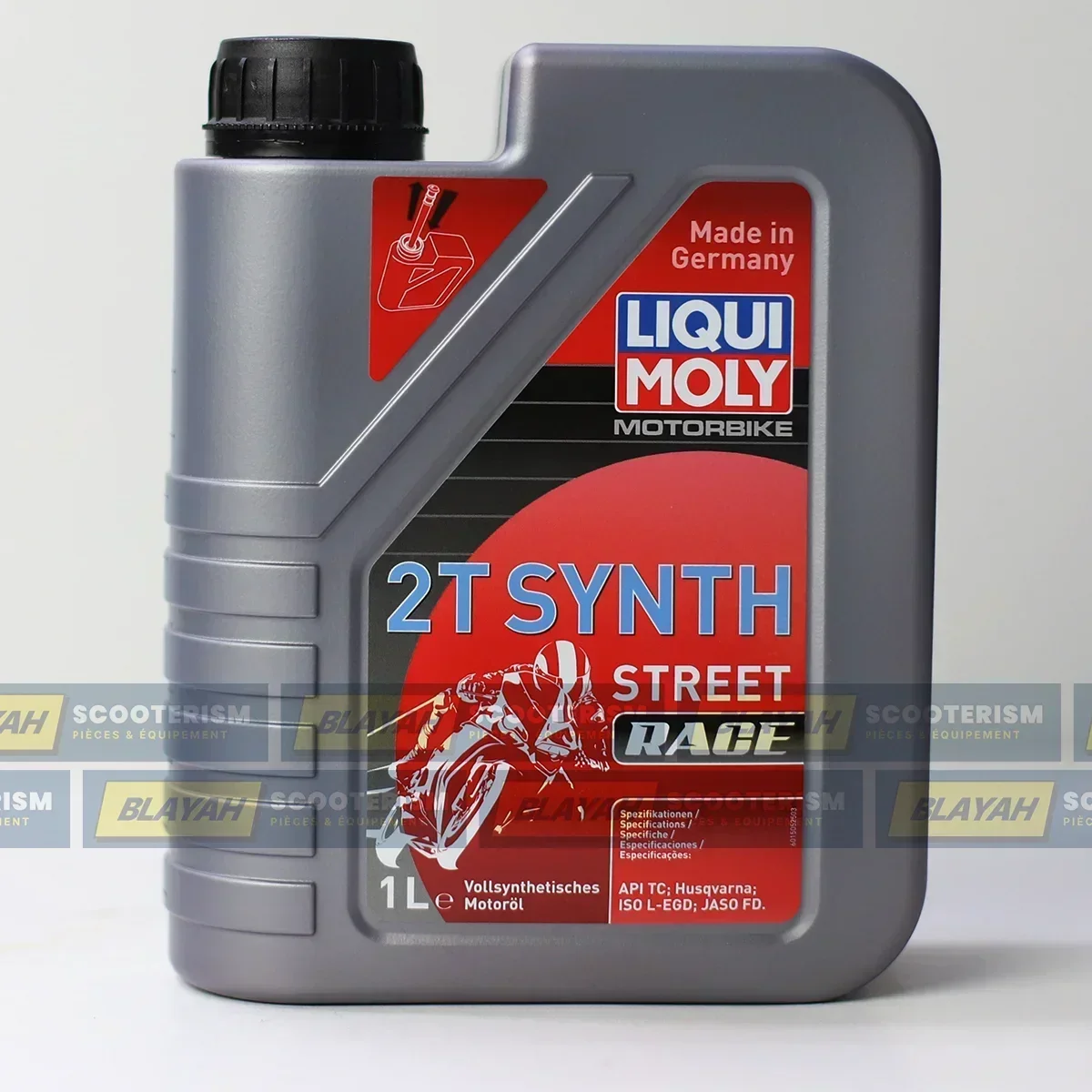 2T SYNTHETIC STREET RACE - Liqui Moly - Pièce Scooter Tunisie