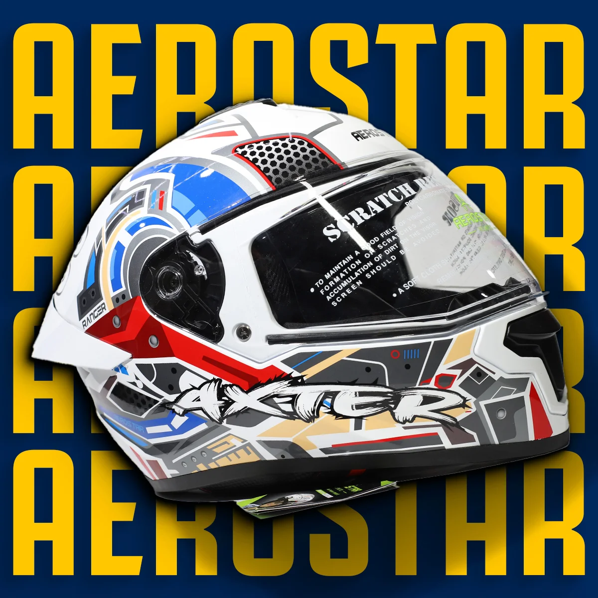 Casque Aerostar - AeroStar - Pièce Scooter Tunisie