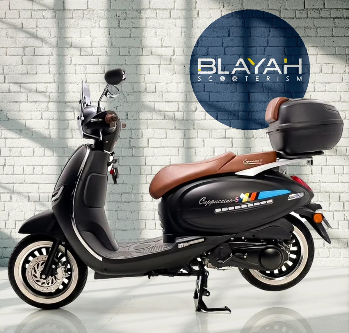 CAPPUCINO S SLC 125 CC BLACK - Slc - Pièce Scooter Tunisie