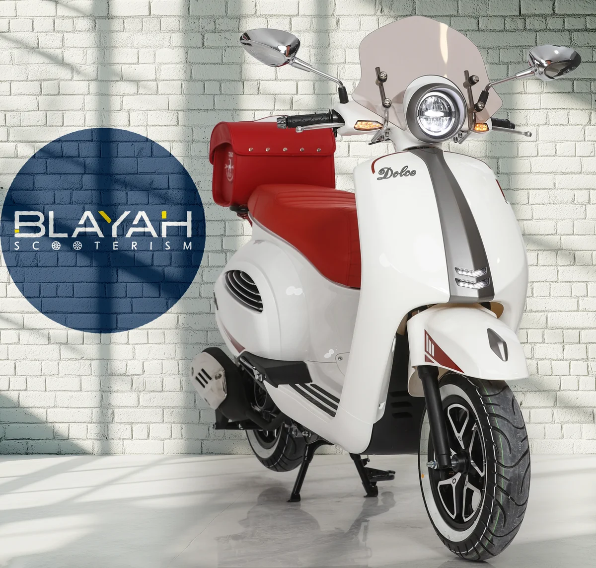 DOLCE 125 CC white - SMT - Pièce Scooter Tunisie