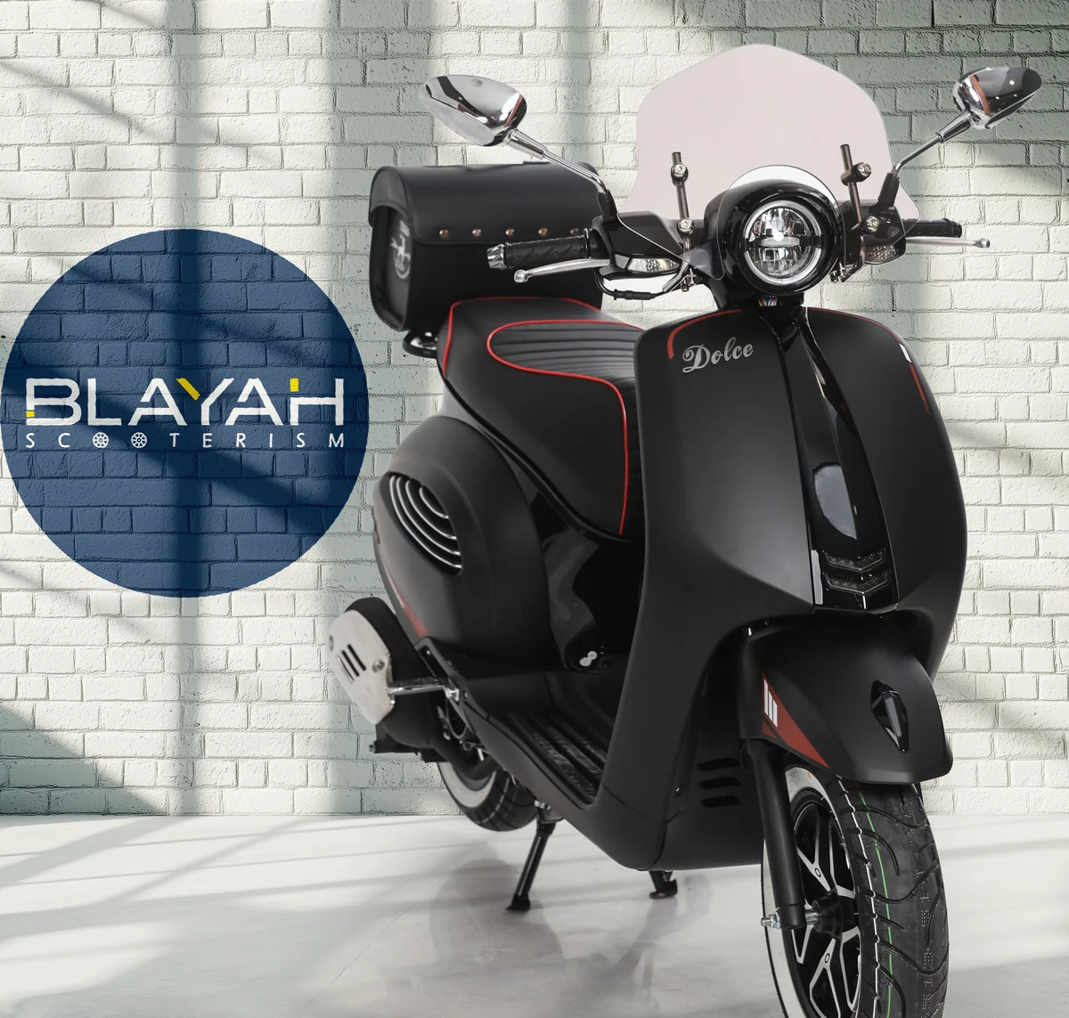 DOLCE 125CC  black - SMT - Pièce Scooter Tunisie