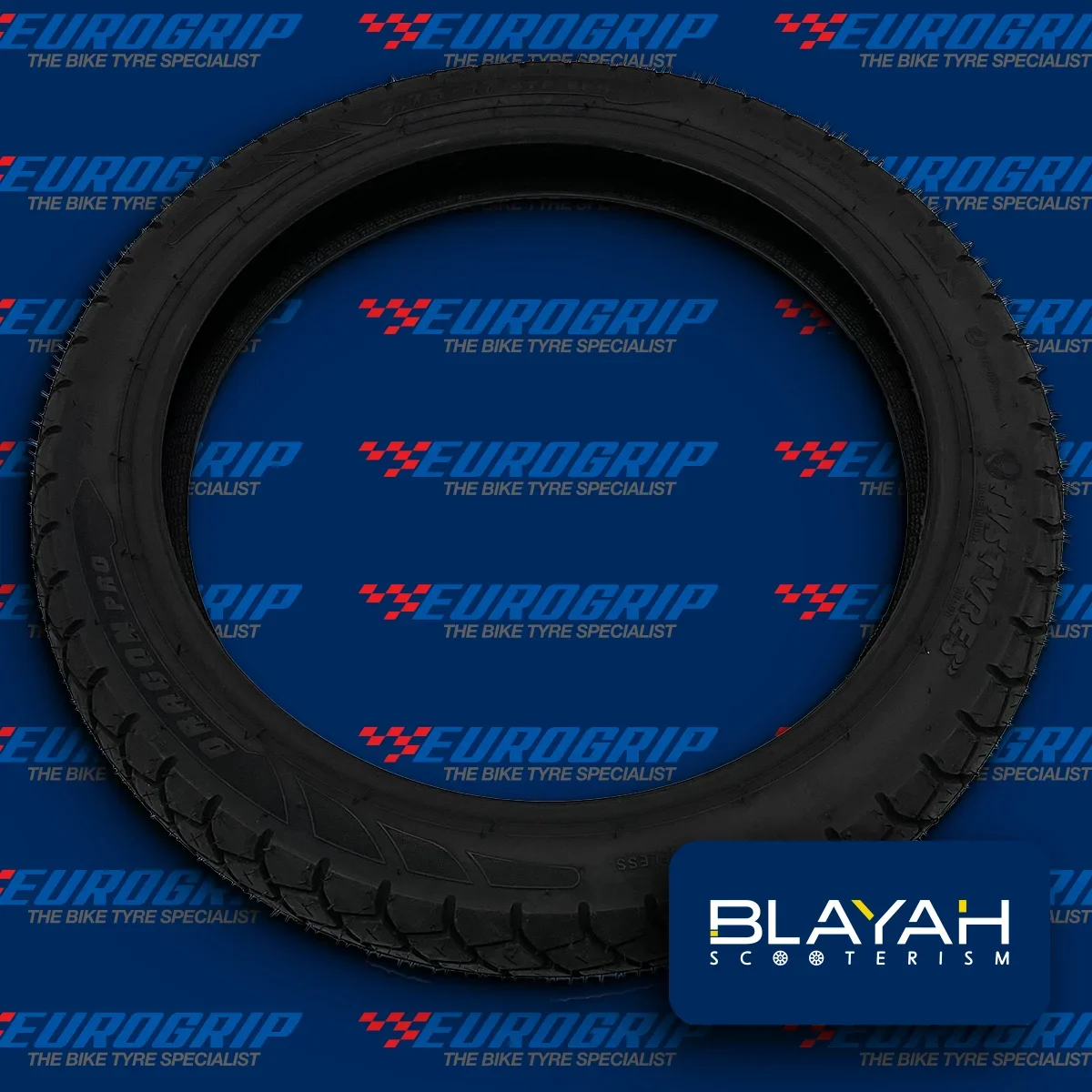 Pneu 2.75-17 Tubeless Dragon🐉 EUROGRIP🇪🇺 (PN17275T47PE)