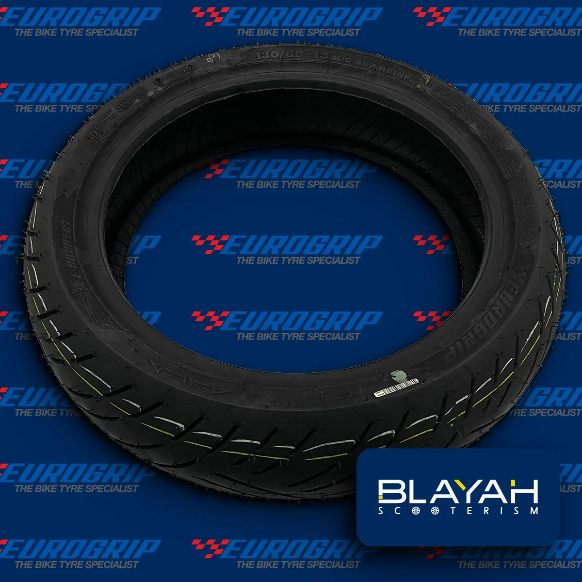 Pneu 130/60-13 Tubeless EUROGRIP🇪🇺 (PN1306013T60E)